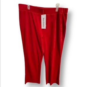 NEW W/ TAG Plus Size Juicy Couture Velvet Sweat Pants